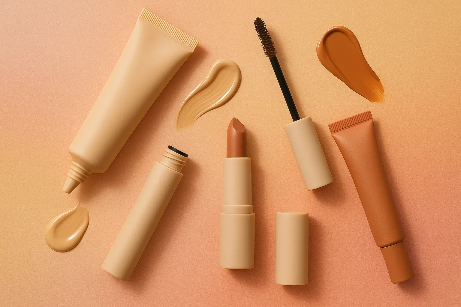 محصولات پرطرفدار آرایش نچرال مثل کرم مرطوبکننده رنگی، ریمل سبک و رژ لب طبیعی