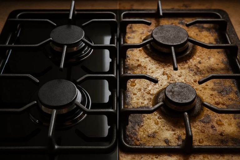 بهترین پاک کننده های چربی گاز