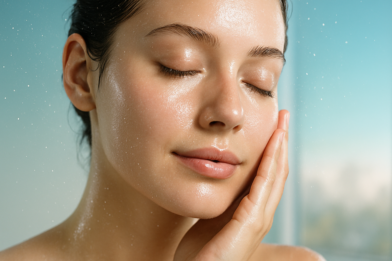 چرا نوشیدن آب در روزهای آلوده ضروری است؟ پوست مرطوب در برابر آسیب آلودگی