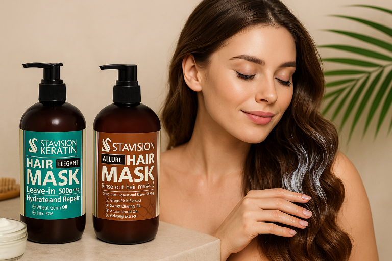 ماسک مو استاویژن حاوی کراتین: 6 راهکار نوین برای ترمیم و درخشندگی موهای آسیب دیده بدون نیاز به آبکشی