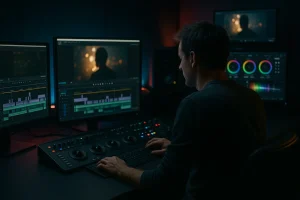 پشت صحنه ساخت فیلم: از جرقه ایده تا پرده نقره‌ای | راهنمای کامل فرآیند تولید فیلم و سریال