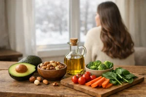 تغذیه و سبک زندگی مؤثر بر سلامت مو در زمستان