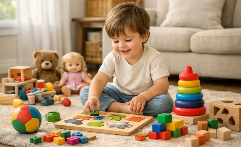 تأثیر اسباب بازی بر رشد کودک